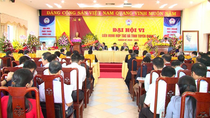 Đại hội Liên minh HTX tỉnh Tuyên Quang (nhiệm kỳ 2020 - 2025)