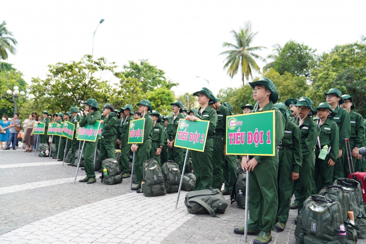 Đà Nẵng: 150 “chiến sĩ nhí” được rèn luyện trong môi trường quân đội Đà Nẵng: 150 “chiến sĩ nhí” được rèn luyện trong môi trường quân đội