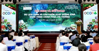 Quảng Bình đẩy mạnh phát triển du lịch xanh cùng sản phẩm OCOP