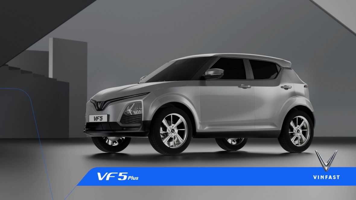 Xe điện VinFast VF 5 Plus trình làng diện mạo mới