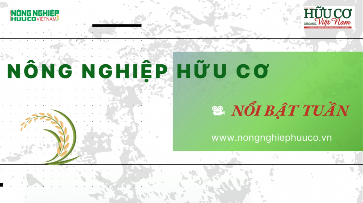 Nông nghiệp hữu cơ nổi bật trong tuần từ ngày 8 - 14/7