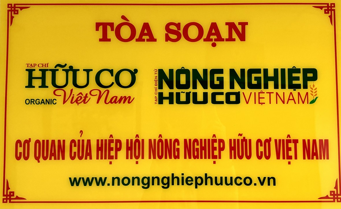 Tạp chí Hữu cơ Việt Nam thông báo thay đổi địa chỉ tòa soạn