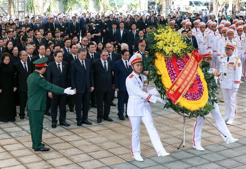 Lễ viếng Tổng Bí thư Nguyễn Phú Trọng