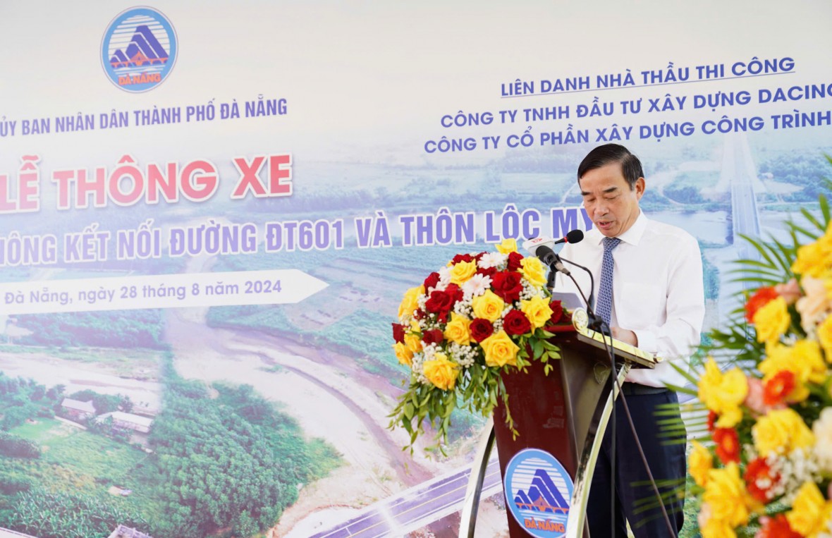 Tuyến ĐT.601 - Lộc Mỹ: “Cú hích” mới cho hạ tầng giao thông Đà Nẵng Tuyến ĐT.601 - Lộc Mỹ: “Cú hích” mới cho hạ tầng giao thông Đà Nẵng