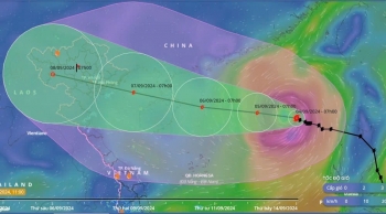 Bão số 3 mạnh cấp 14, giật cấp 17