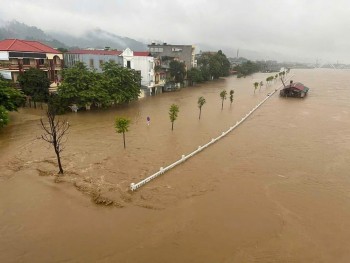 Lũ lụt nghiêm trọng tại Lào Cai và Bảo Hà