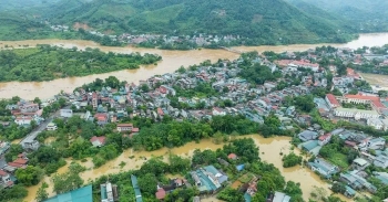 Huyện Chiêm Hóa, Tuyên Quang chìm trong biển nước