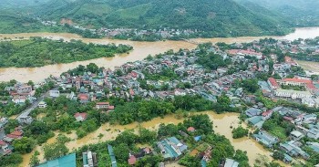 Huyện Chiêm Hóa, Tuyên Quang chìm trong biển nước