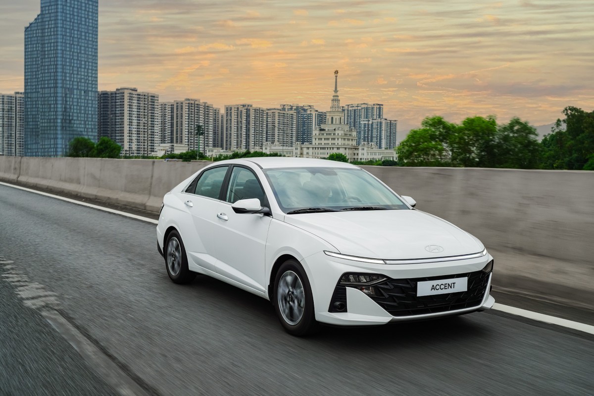 Doanh số Hyundai tháng 8/2024: Accent tiếp tục dẫn đầu