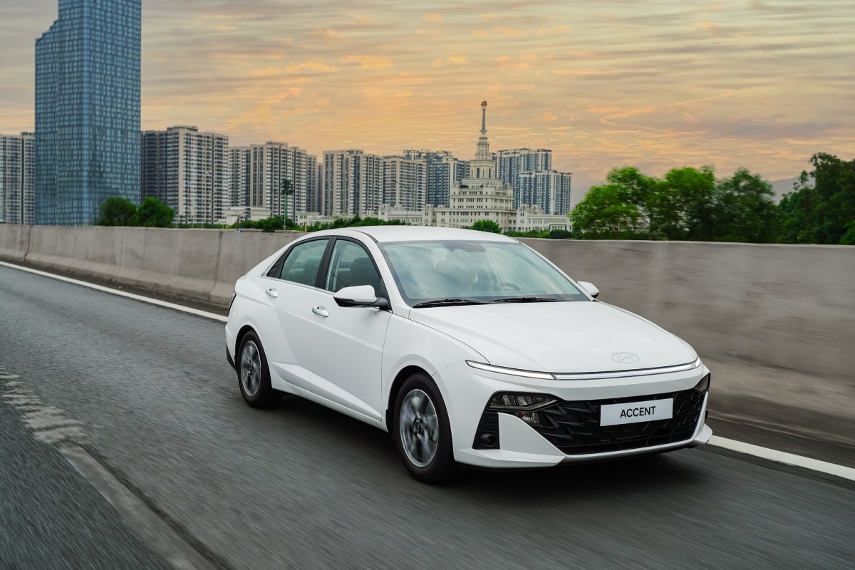 Doanh số Hyundai tháng 8/2024: Accent tiếp tục dẫn đầu