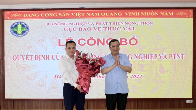 Bổ nhiệm Phó Cục trưởng Cục Bảo vệ thực vật