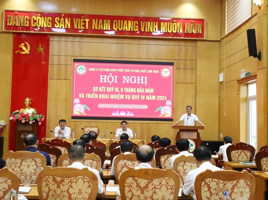 Supe Lâm Thao hoàn thành xuất sắc kế hoạch 9 tháng đầu năm