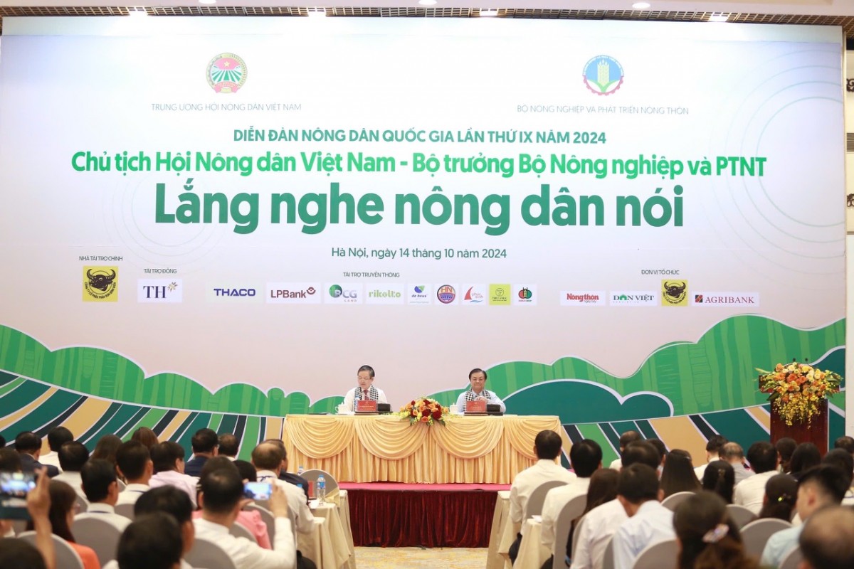 Tổ chức thành công Diễn đàn Nông dân Quốc gia lần thứ IX