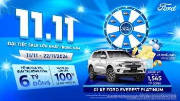 Mua xe Ford, trúng xe Everest: 