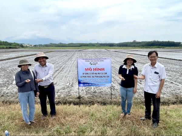 Đức Linh: Hiệu quả từ mô hình "Cánh đồng không dấu chân"