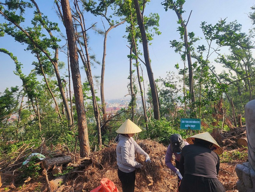 Huyện Kiến Thụy (TP.Hải Phòng): Tăng cường công tác phòng, chống cháy rừng