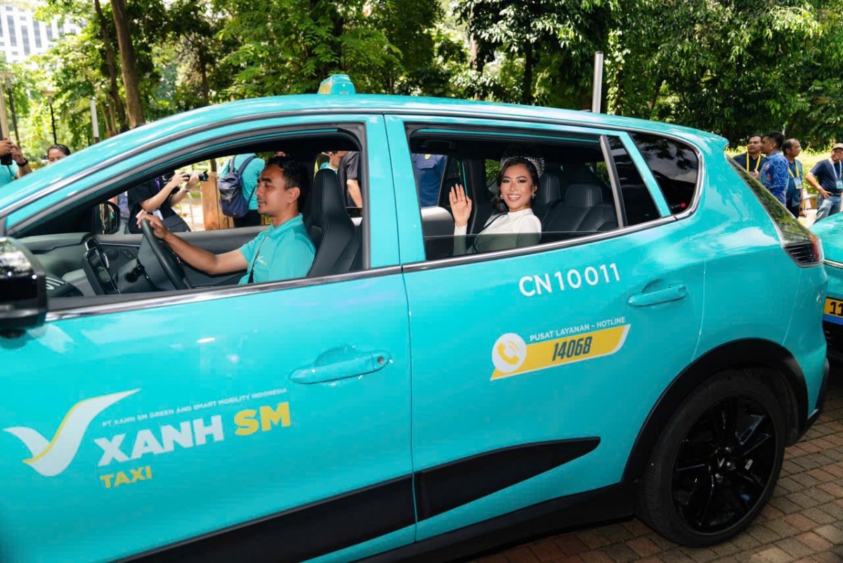 Taxi điện Xanh SM gia nhập thị trường Indonesia