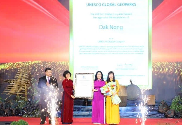 Đắk Nông: Đón nhận danh hiệu Công viên địa chất toàn cầu UNESCO lần thứ 2