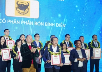 Phân bón Bình Điền lọt Top 50 Doanh nghiệp xuất sắc nhất Việt Nam