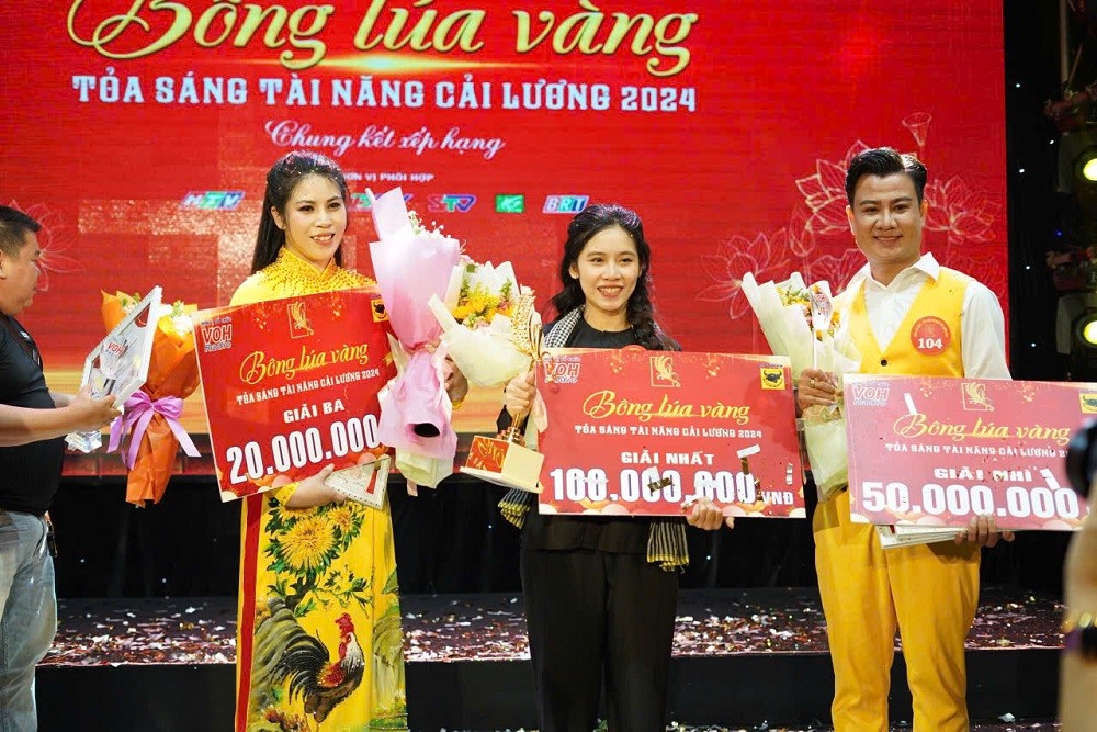 Bông Lúa Vàng 2024 - tiếp tục tìm ra những hạt giống tốt cho nghệ thuật nước nhà.