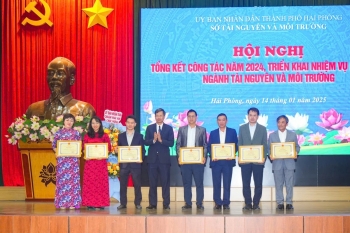 Sở Tài nguyên và Môi trường TP.Hải Phòng tổ chức hội nghị đánh giá kết quả năm 2024