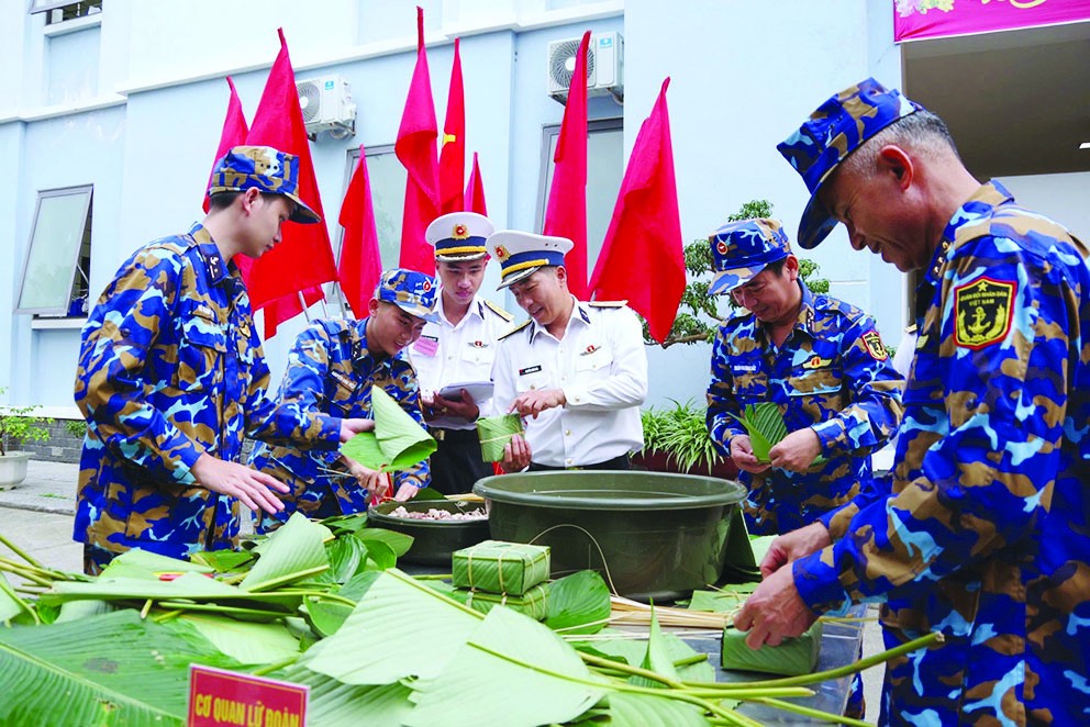 Lữ đoàn 172, Vùng 3 Hải quân: “Vui Xuân, đón Tết không quên nhiệm vụ”!