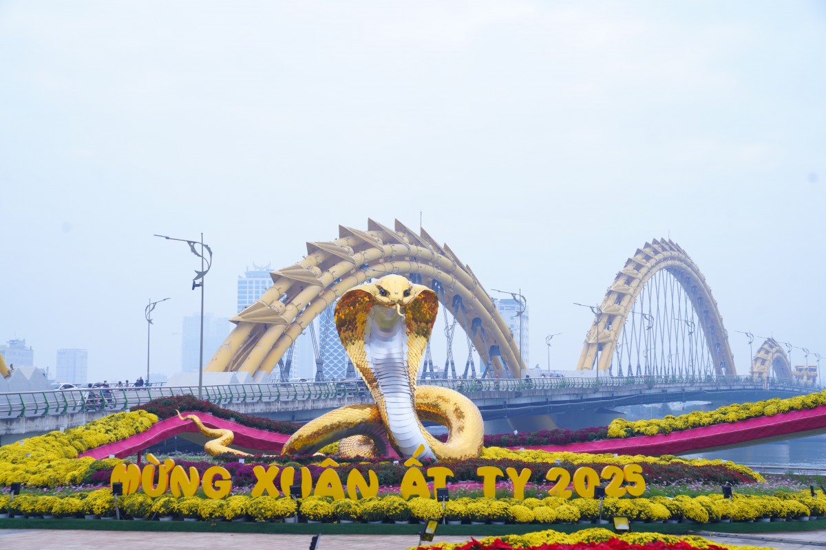 Ngắm biểu tượng linh vật rắn Đà Nẵng hay biểu tượng Ngành Y? Ngắm biểu tượng linh vật rắn Đà Nẵng hay biểu tượng Ngành Y?