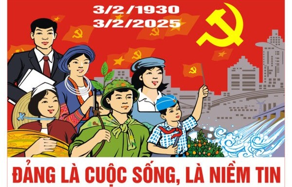 Đảng Cộng sản Việt Nam (3/2/1930 - 3/2/2025): Hành trình vẻ vang