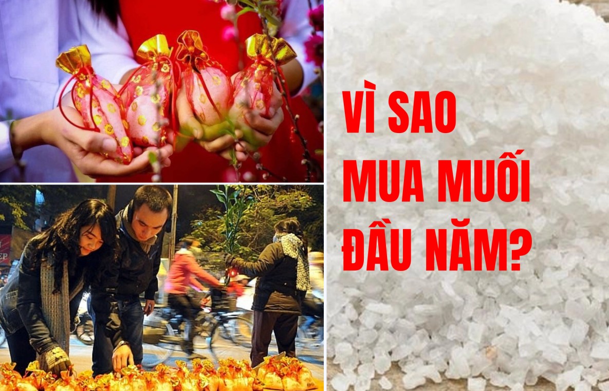 Vì sao mua muối đầu năm?