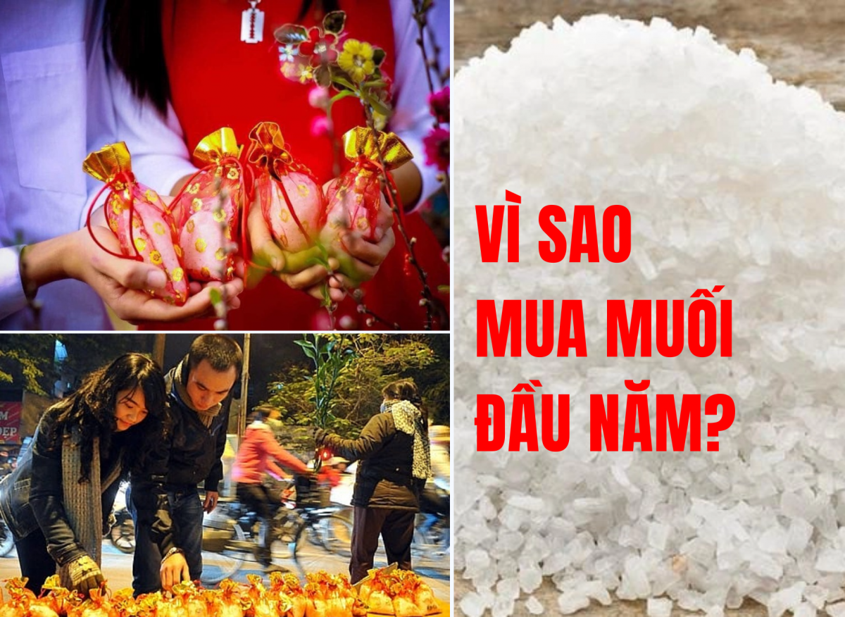 Vì sao mua muối đầu năm?