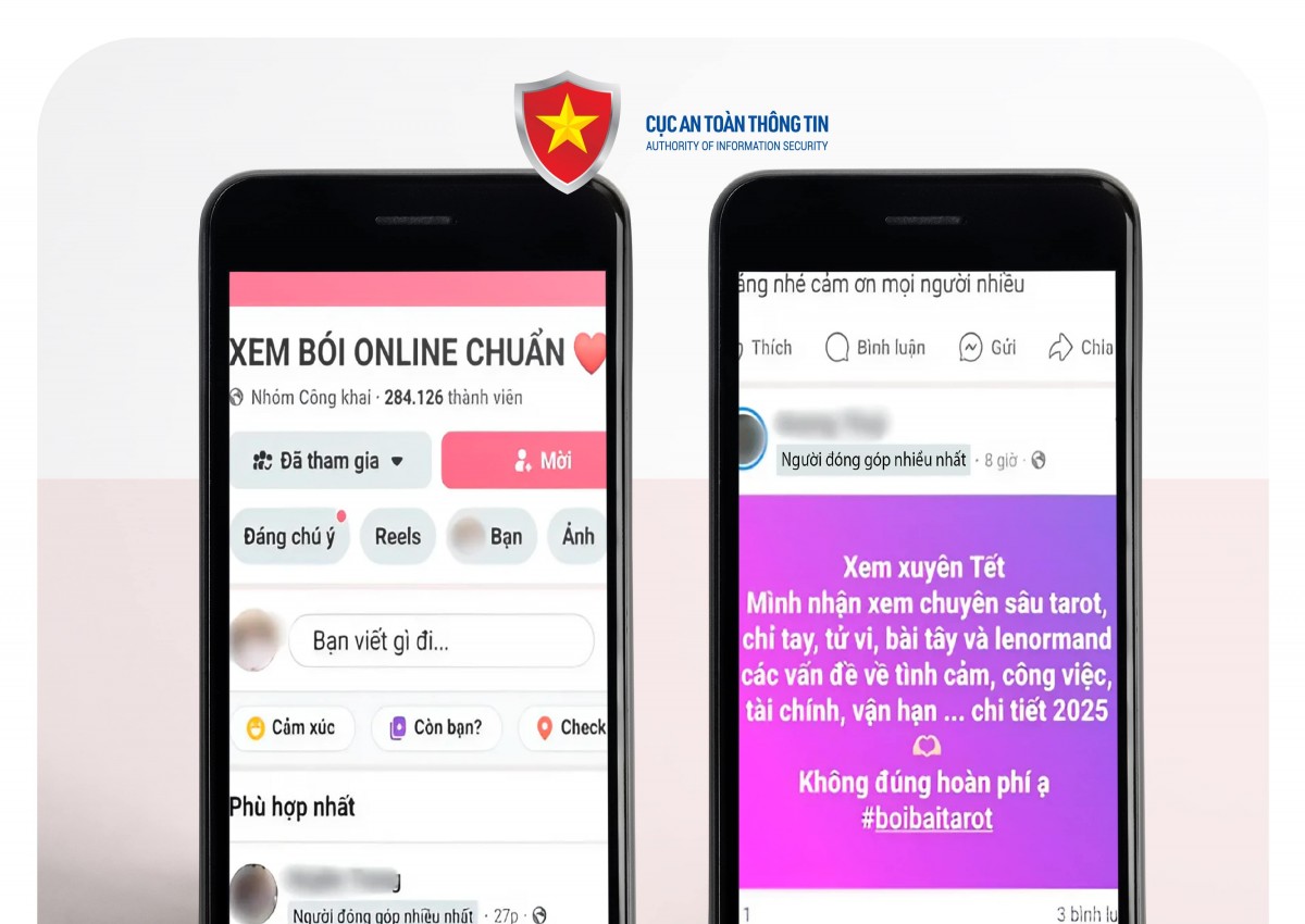 Chiêu trò lừa đảo xem bói, giải hạn online dịp đầu năm 2025