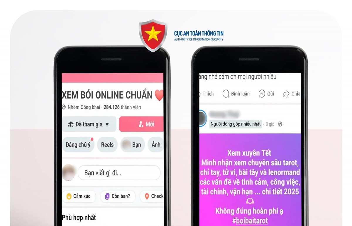 Chiêu trò lừa đảo xem bói, giải hạn online dịp đầu năm 2025