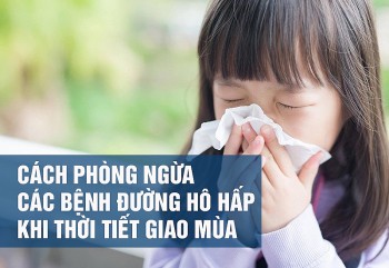 Cách phòng ngừa các bệnh đường hô hấp khi thời tiết giao mùa