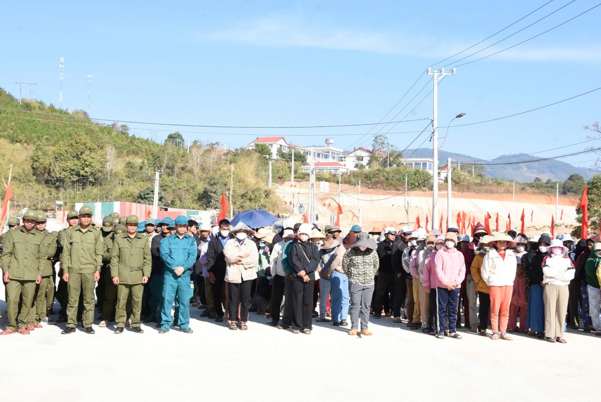 Kon Tum: Xã Đăk Hà, huyện Tu Mơ Rông tổ chức Lễ ra quân đầu Xuân Ất tỵ 2025