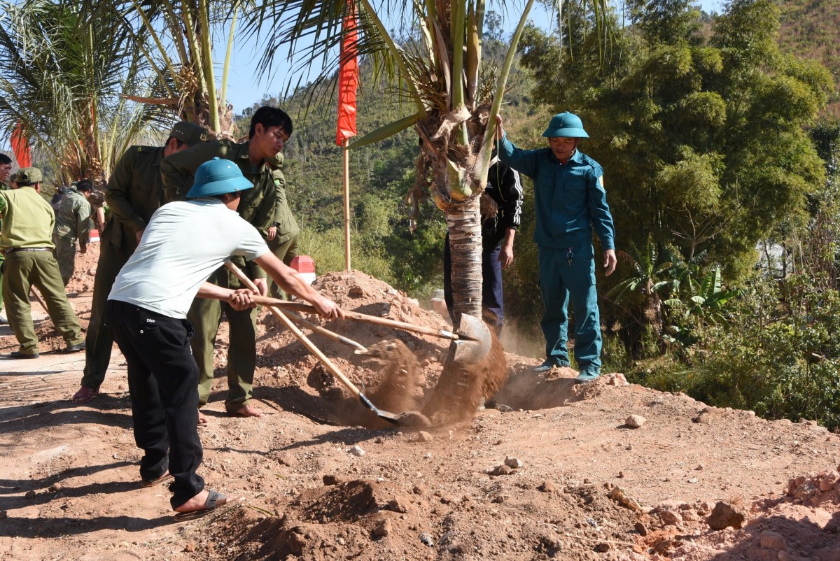 Kon Tum: Xã Đăk Hà, huyện Tu Mơ Rông tổ chức Lễ ra quân đầu Xuân Ất tỵ 2025