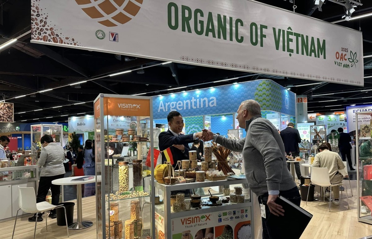 Nông nghiệp hữu cơ Việt Nam tiếp tục hành trình chinh phục thị trường quốc tế tại Biofach 2025