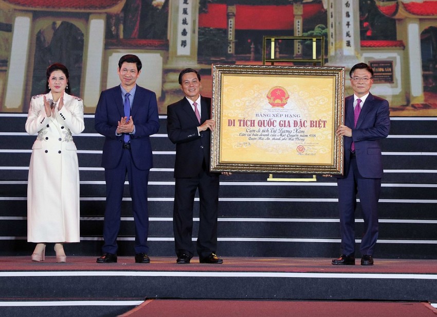Hải Phòng đón bằng xếp hạng di tích quốc gia đặc biệt và khai hội truyền thống Từ Lương Xâm