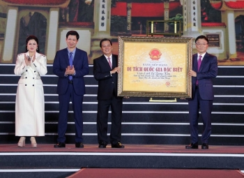 hai phong don bang xep hang di tich quoc gia dac biet va khai hoi truyen thong tu luong xam