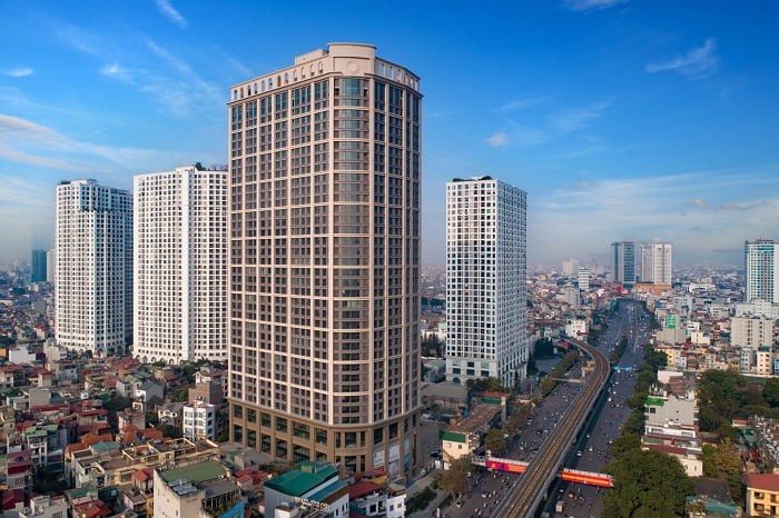 Tòa nhà King Palace tại số 108 Nguyễn Trãi, quận Thanh Xuân, Hà Nội.