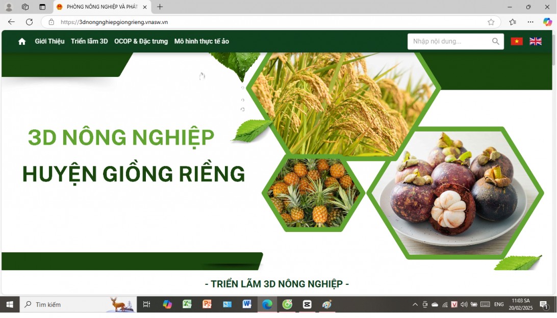 Giồng Riềng tiên phong ứng dụng công nghệ 3D trong nông nghiệp