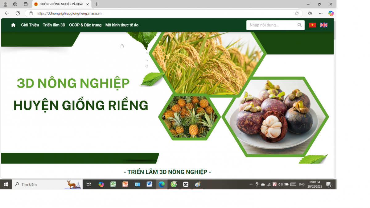 Giồng Riềng tiên phong ứng dụng công nghệ 3D trong nông nghiệp