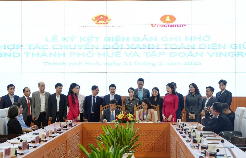 Huế và Vingroup "bắt tay" kiến tạo đô thị xanh
