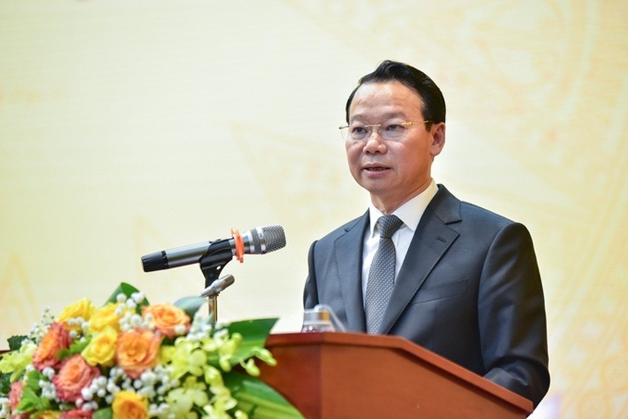 Bộ trưởng Đỗ Đức Duy chia sẻ tại Hội nghị Triển khai Đề án thành lập Bộ Nông nghiệp và Môi trường. 