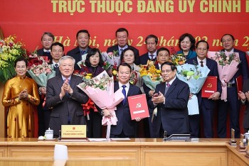 Danh sách Ban Thường vụ Đảng ủy Bộ Nông nghiệp và Môi trường nhiệm kỳ 2020-2025