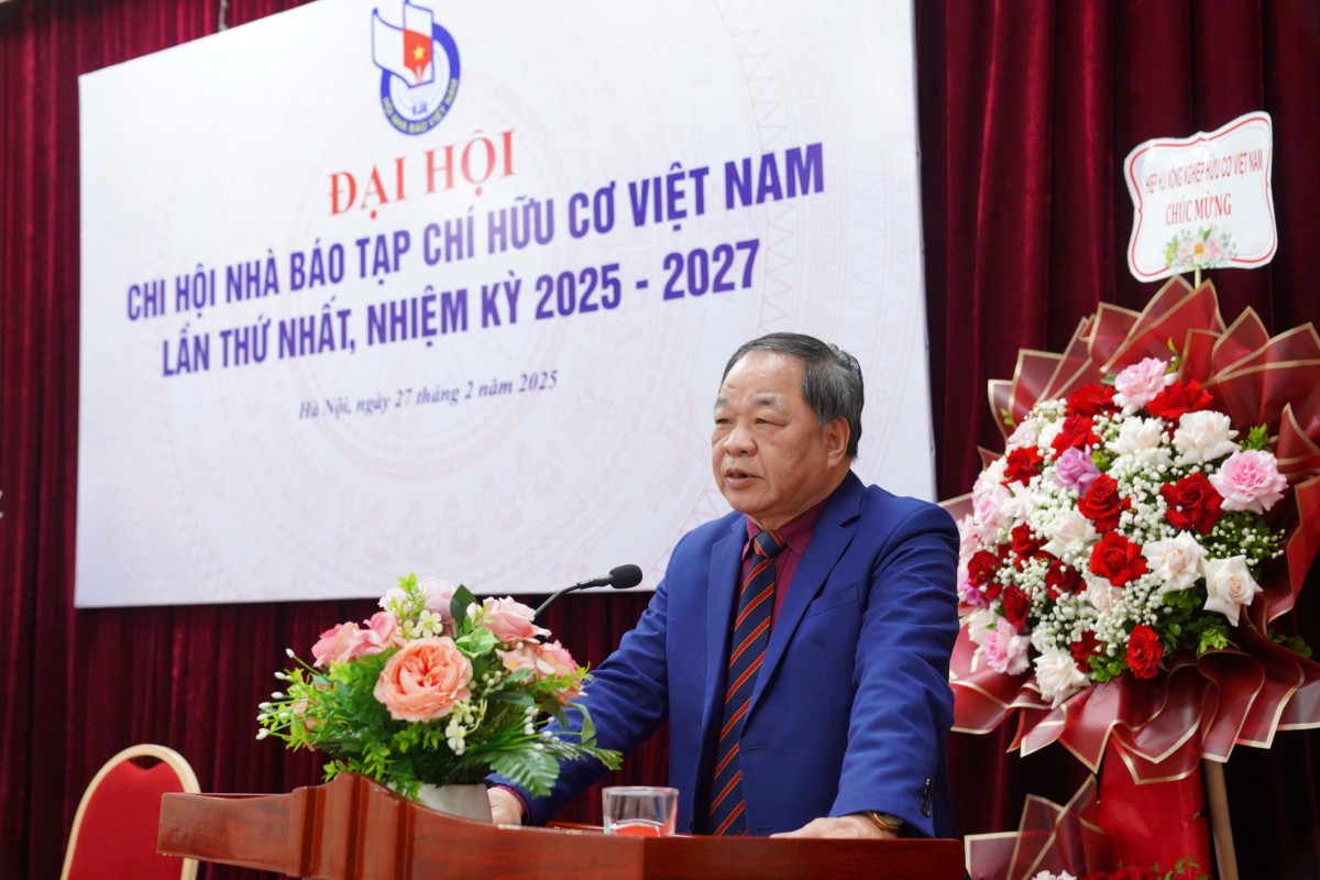 Đại hội chi bộ nhà báo tạp chí hữu cơ việt nam: định hướng phát triển báo chí hiện đại