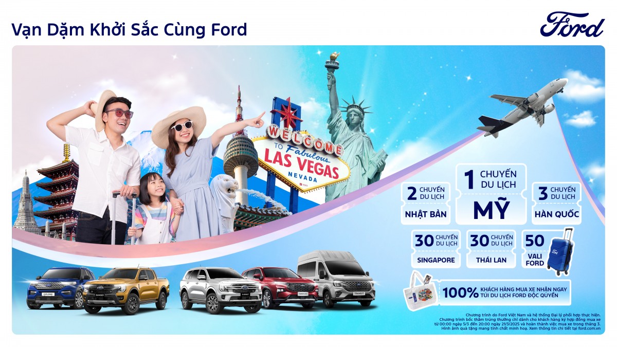 Ford Việt Nam tung ưu đãi 