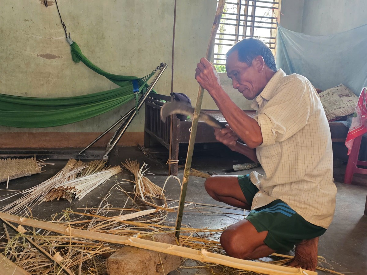 Bình Định: Độc đáo những sản phẩm đan đát thủ công tại Làng nghề Phú Hiệp