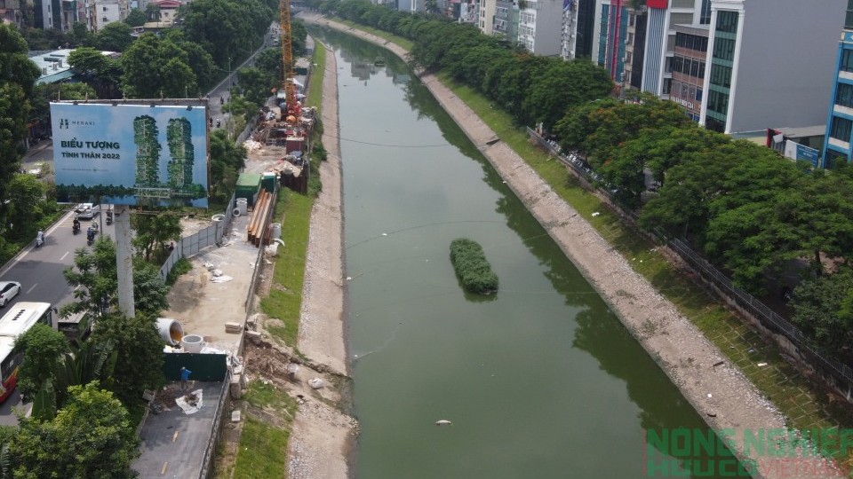 Hà Nội tiếp tục nghiên cứu phương án bổ cập nước từ sông Hồng vào sông Tô Lịch