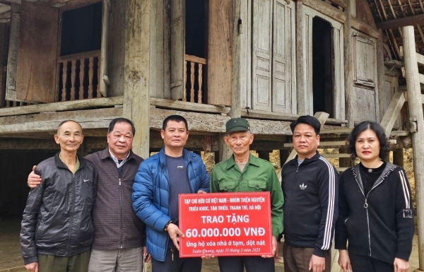 Chung sức xóa nhà tạm, dột nát cho gia đình khó khăn ở Chiêm Hóa, Tuyên Quang