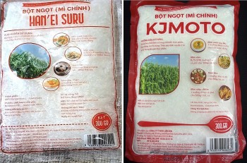 Tạm dừng lưu thông hàng hóa đối với bột ngọt KJMOTO và HAN